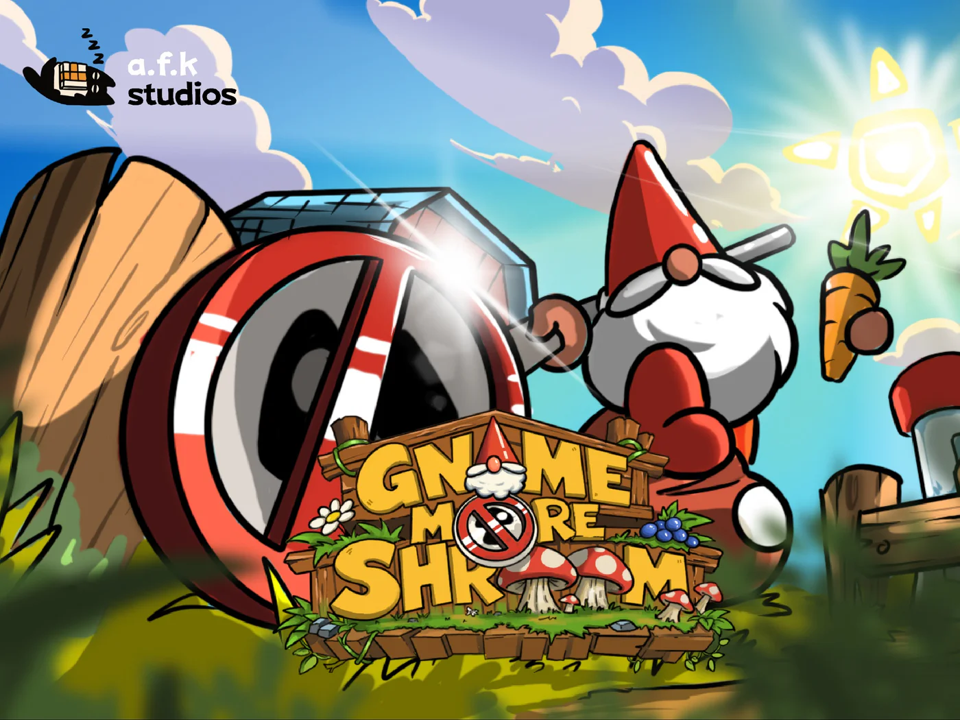 Gnome More Shrooms game cover